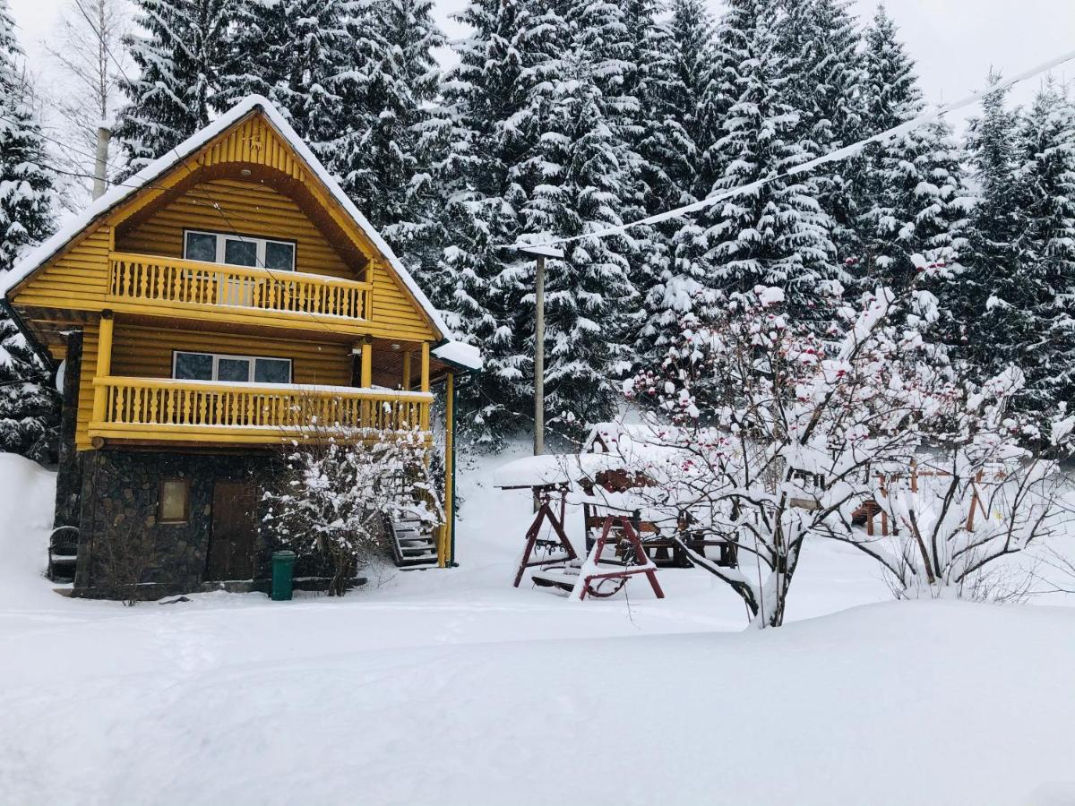 У Віти Котедж 1 Synevyrs'ka Polyana Exterior photo