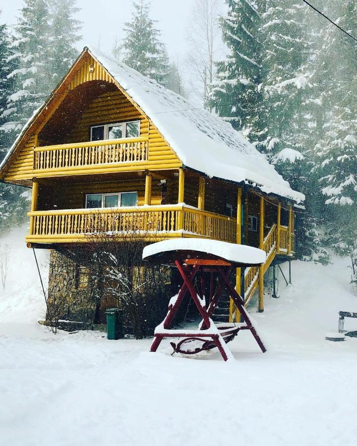У Віти Котедж 1 Synevyrs'ka Polyana Exterior photo